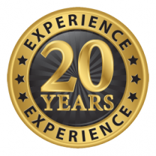 20 Years Experience